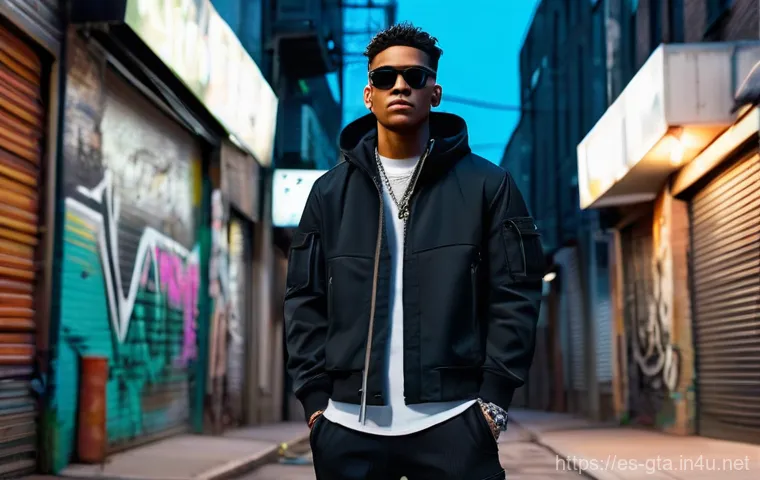 GTA5 캐릭터 생성 팁 - **Prompt:** A close-up portrait of a character with an intensely penetrating gaze. The subject has d...