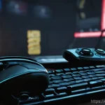 Home 4 GTA5 플레이어 신고 방법 - **Prompt 1: In-Game Reporting Frustration**
A realistic, slightly desaturated image capturing a ...